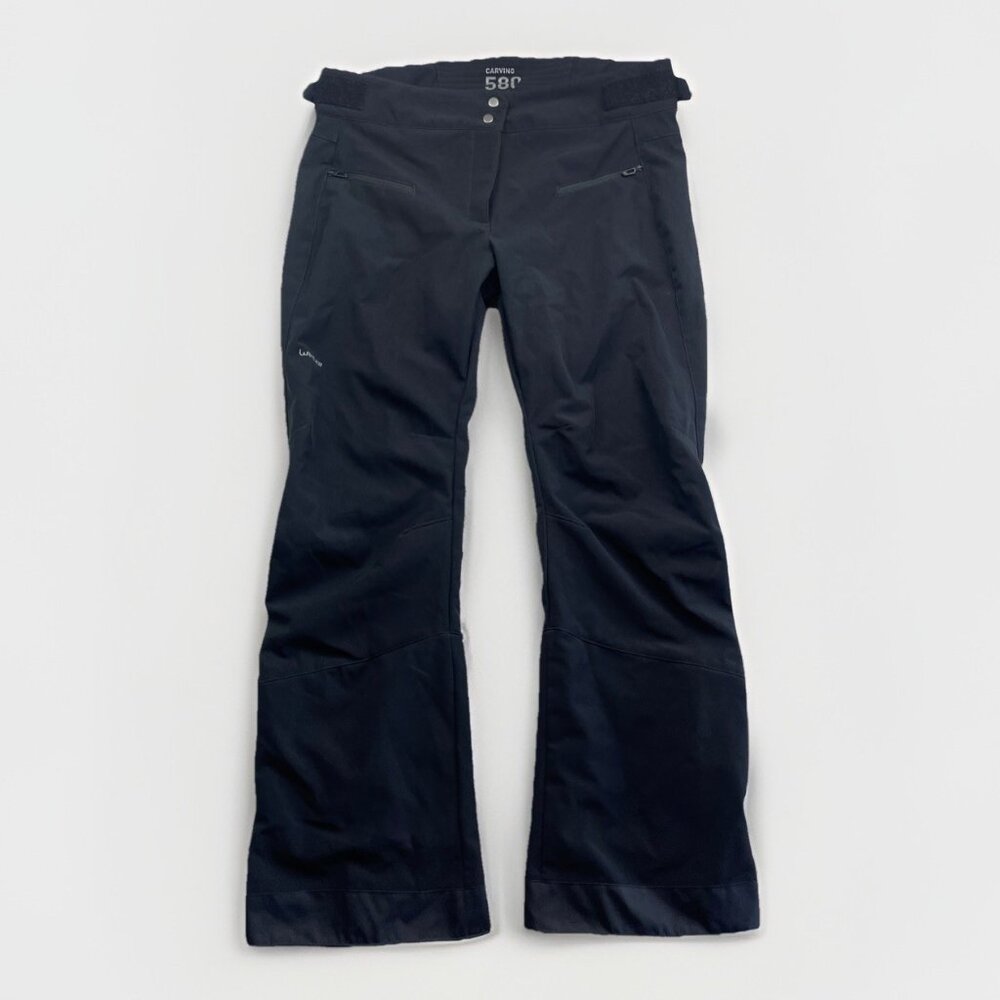 Wedze Decathlon Carving 580 Womens Sz L Black Winter Ski/Snowboarding Trousers